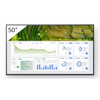 Sony FW-50BZ30L Profesionalus skaitmeninis ekranas 127 cm (50 colių) LCD Wi-Fi 440 cd/m² 4K Ultra HD Juodas Android 24/7