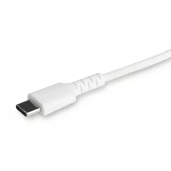 StarTech.com 1 m baltas USB-C į Lightning laidas – tvirtas aramidinio pluošto USB Type C į Lightning įkrovimo/sinchronizavimo kabelis, Apple MFi sertifikuotas, iPad/iPhone