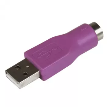 StarTech.com PS/2 klaviatūros adapteris į USB - F/M, USB A, PS/2, Violetinis