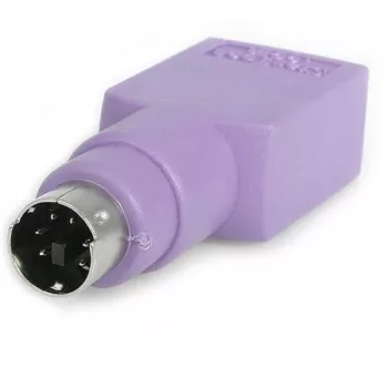 StarTech.com USB klaviatūros PS/2 adapteris - F/M, PS/2, USB A, violetinis