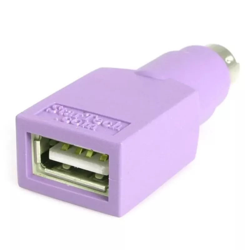 StarTech.com USB klaviatūros PS/2 adapteris - F/M, PS/2, USB A, violetinis