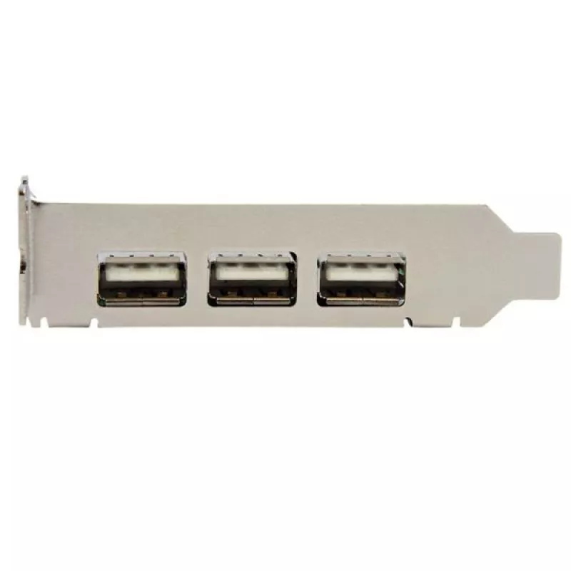 „StarTech.com“ 4 prievadų PCI Express Low Profile aukštos spartos USB kortelė