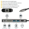 StarTech.com USB-C kelių prievadų adapteris - USB-C kelioninis dokas į 4K HDMI, 3x USB 3.0 šakotuvas, SD/SDHC, GbE, 60W PD 3.0 praėjimas - USB Type-C/Thunderbolt 3