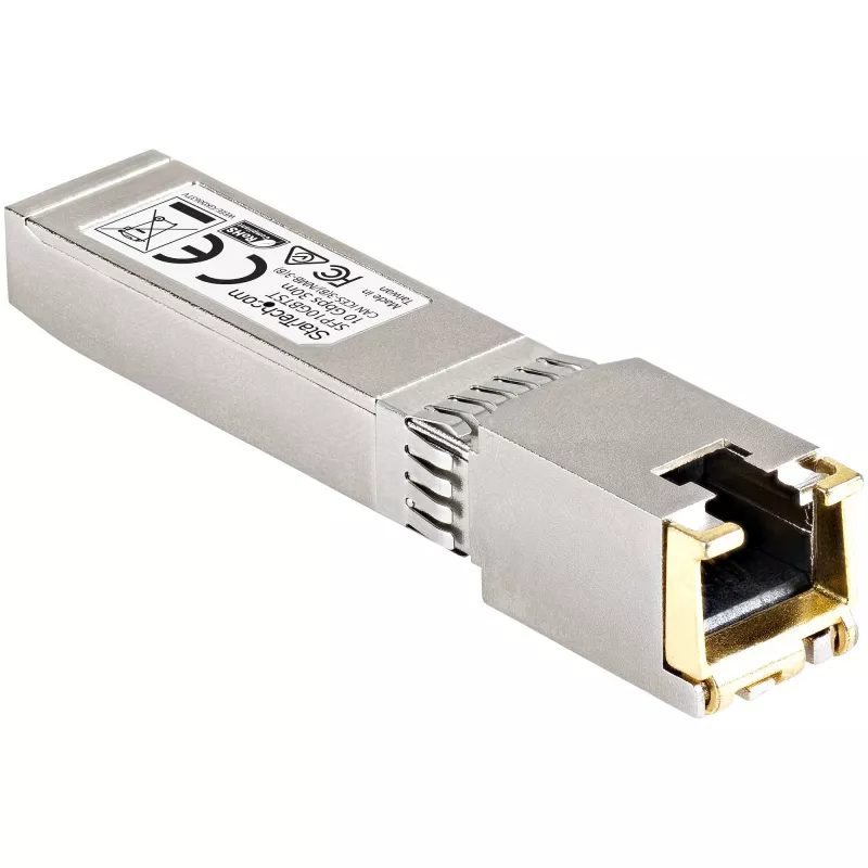 StarTech.com Cisco SFP-10GB-TC suderinamas SFP+ modulis – 10GBASE-T, SFP į RJ45, Cat6/Cat5e, 10GE Gigabit Ethernet, RJ-45, 30 m – Cisco Firepower, ASR1000, ASR9000