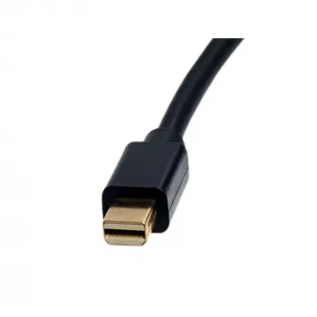 StarTech.com Mini DisplayPort į HDMI adapteris - mDP į HDMI vaizdo keitiklis - 1080p - Mini DP arba Thunderbolt 1/2 Mac/PC prie HDMI monitoriaus/ekrano/TV - Pasyvus mDP 1.2 į HDMI adapteris - Atnaujinta versija MDP2HDEC
