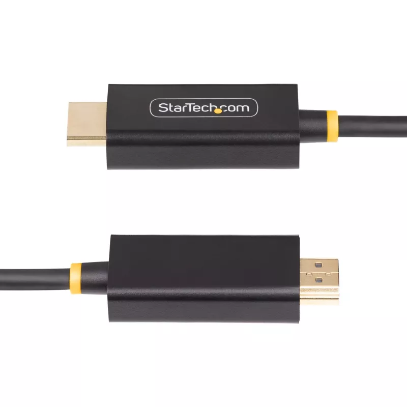 StarTech.com 3,3 pėdų (1 m) DisplayPort į HDMI adapterio laidas, 4K 60Hz su HDR, DP į HDMI 2.0b, aktyvus vaizdo keitiklis, DisplayPort staliniam kompiuteriui prie HDMI monitoriaus
