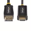 StarTech.com 3,3 pėdų (1 m) DisplayPort į HDMI adapterio laidas, 4K 60Hz su HDR, DP į HDMI 2.0b, aktyvus vaizdo keitiklis, DisplayPort staliniam kompiuteriui prie HDMI monitoriaus