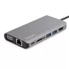StarTech.com USB-C Mini kelioninis dokas su 4K HDMI / 1080p VGA, 3x USB 3.0, SD, GbE, garsu, 100W PD perdavimu