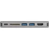 StarTech.com USB-C Mini kelioninis dokas su 4K HDMI / 1080p VGA, 3x USB 3.0, SD, GbE, garsu, 100W PD perdavimu