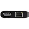 StarTech.com USB-C Mini kelioninis dokas su 4K HDMI / 1080p VGA, 3x USB 3.0, SD, GbE, garsu, 100W PD perdavimu