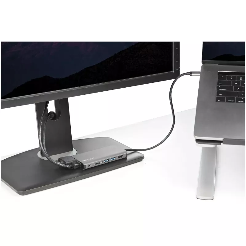 StarTech.com USB-C Mini kelioninis dokas su 4K HDMI / 1080p VGA, 3x USB 3.0, SD, GbE, garsu, 100W PD perdavimu