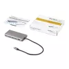 StarTech.com USB-C Mini kelioninis dokas su 4K HDMI / 1080p VGA, 3x USB 3.0, SD, GbE, garsu, 100W PD perdavimu