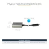 StarTech.com USB-C į VGA adapteris - 1080p USB Type-C į VGA adapteris - USB-C (DP Alt Mode) į VGA monitoriaus/ekrano vaizdo keitiklis - suderinamas su Thunderbolt 3 - 30 cm ilgio kabelis