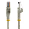 StarTech.com Cat5e jungiamasis kabelis su apsaugotais RJ45 kištukais - 2 m, pilka