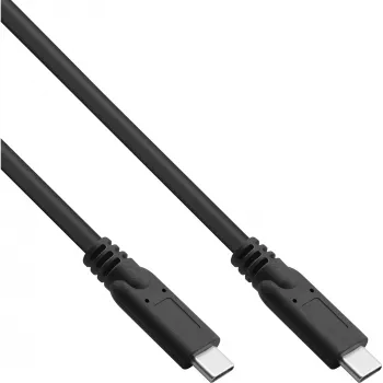 USB 3.2 Gen.1x2 laidas InLine 35703A 3m USB-C vyriškas/vyriškas juodas
