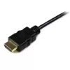 StarTech.com HDADMM50CM High Speed HDMI–Micro HDMI kabelis su Ethernet, M/M, 0,5 m, 34 AWG, paauksuoti kontaktai, juodas