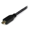 StarTech.com HDADMM2M High Speed HDMI–Micro HDMI kabelis su Ethernet, M/M, 2 m, 34 AWG, paauksuoti kontaktai, juodas