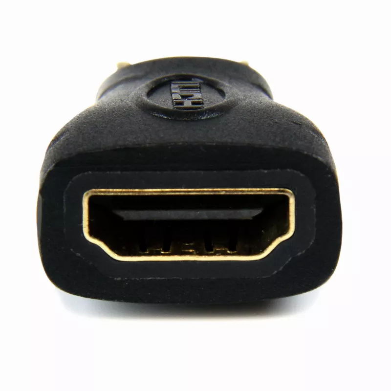 StarTech.com HDACFM HDMI–Mini HDMI adapteris, HDMI lizdas–Mini HDMI (C tipo) kištukas, 1080p, juodas