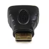 StarTech.com HDACFM HDMI–Mini HDMI adapteris, HDMI lizdas–Mini HDMI (C tipo) kištukas, 1080p, juodas