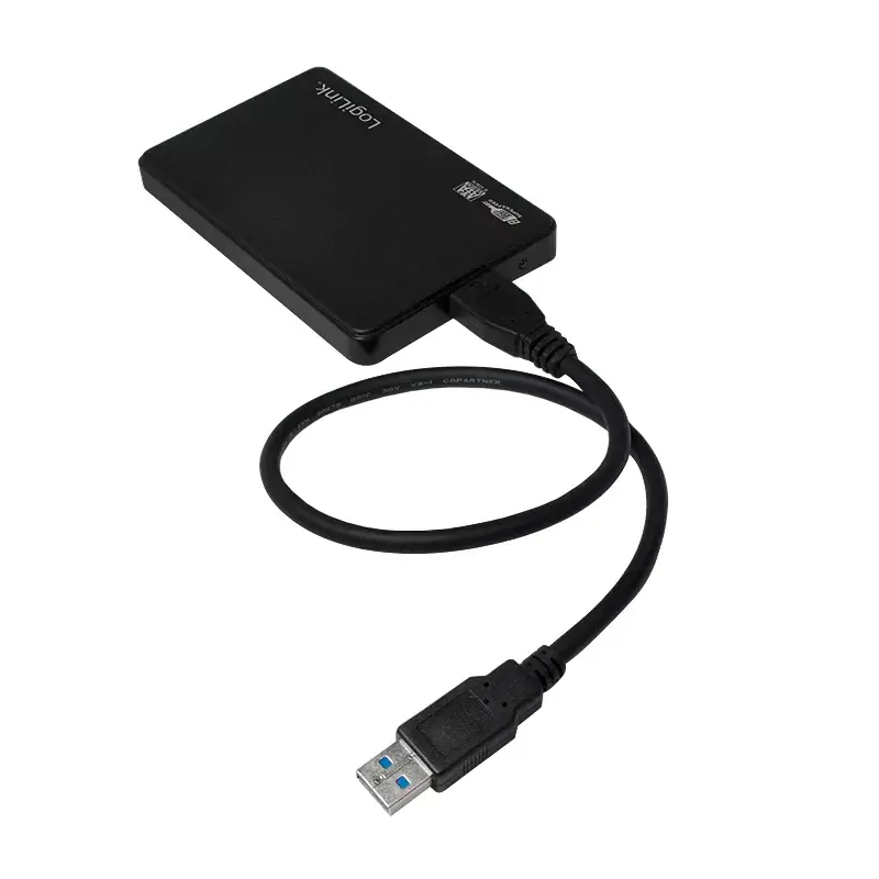 Išorinis HDD korpusas LogiLink UA0256 Juodas 2.5 colio