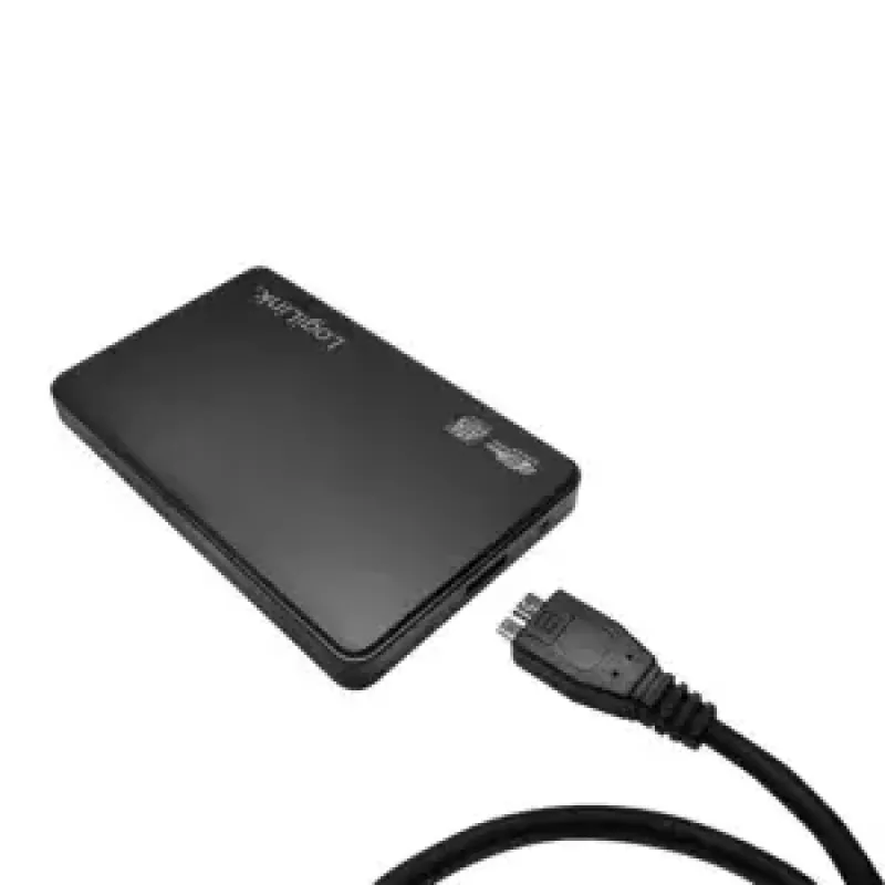 Išorinis HDD korpusas LogiLink UA0256 Juodas 2.5 colio