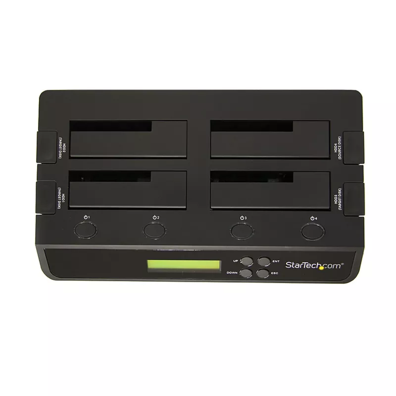 StarTech.com 4 lizdų USB 3.0 eSATA į SATA atskiras 1:3 HDD kietojo disko kopijavimo dokas