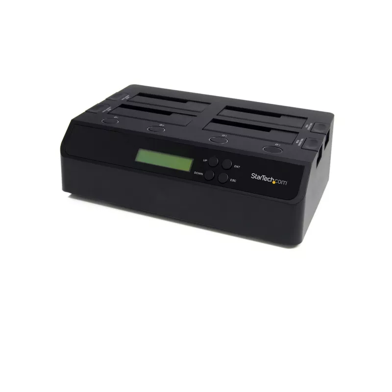 StarTech.com 4 lizdų USB 3.0 eSATA į SATA atskiras 1:3 HDD kietojo disko kopijavimo dokas