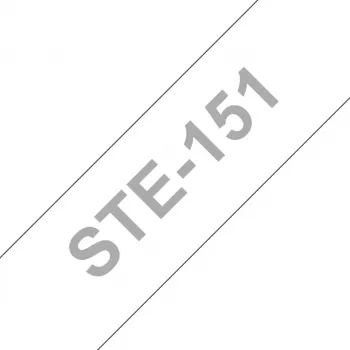 Brother STE-151 juosta etiketėms, 24 mm x 3 m, juoda