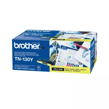 Tonerių kasetė Brother TN130Y geltona 2000 puslapių