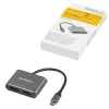 StarTech.com USB-C multiportinis vaizdo adapteris - 4K 60Hz USB-C į HDMI 2.0 arba DisplayPort 1.2 monitoriaus adapteris - USB Type-C 2-in-1 ekrano keitiklis HDMI/DP HBR2 HDR - Thunderbolt 3 suderinamas