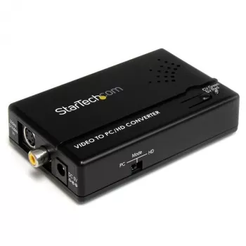 StarTech.com kompozitinių ir S-Video signalų keitiklis į VGA su skaleriu