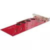 StarTech.com Quad M.2 PCIe adapterio kortelė, PCIe x16 į keturis NVMe arba AHCI M.2 SSD, PCI Express 4.0, 7,8GBps/diske, reikalinga bifurkacija, suderinama su Windows/Linux