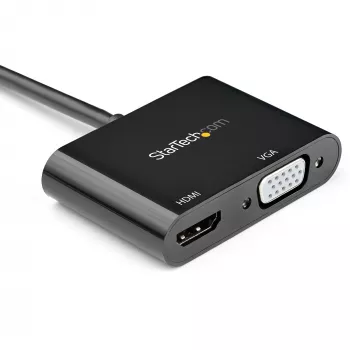 StarTech.com DisplayPort į HDMI VGA adapteris – DP 1.2 HBR2 į HDMI 2.0 (4K 60Hz) arba VGA 1080p keitiklis – DP į HDMI arba VGA monitoriaus adapteris