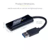 StarTech.com USB 3.0 į HDMI adapteris, USB į HDMI monitoriaus keitiklis, 1080p, tik Windows (nepalaiko macOS/ChromeOS/Linux) - TAA