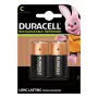 Duracell Ultra C įkraunama baterija, nikelio-metalo hidrido (NiMH), 1,2 V, 2 vnt.