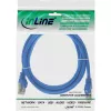 InLine Patch Cable F/UTP Cat.5e mėlynas 1 m