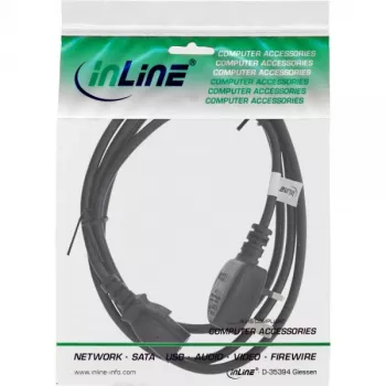 InLine maitinimo laidas UK kištukas / IEC C13, 1,8 m