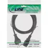 InLine maitinimo laidas, Italijos kištukas / 3 kontaktų IEC C13, 1,8 m