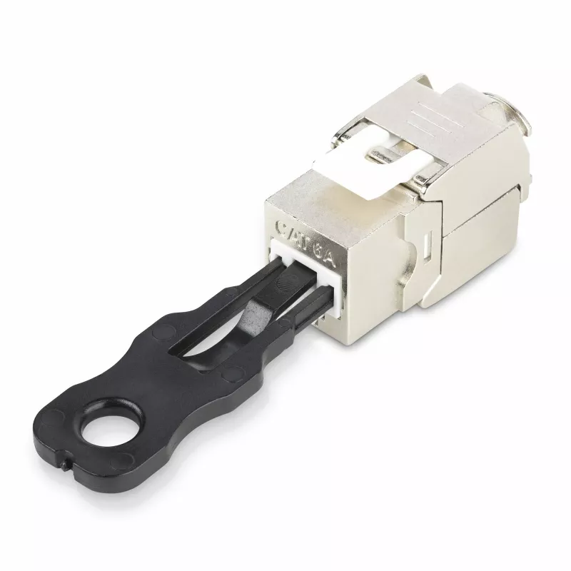„StarTech.com“ RJ45 prievadų užraktai – 10 vnt. rinkinys su apsauginiu raktu, užrakinamas RJ45 prievado blokatorius/dulkių dangtelis, daugkartinis Ethernet/LAN prievado apsauginis įtaisas, įspaudžiamas RJ45 dulkių blokatorius serveriams/savitikslėms/sieni
