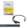 StarTech.com plonas stereo skirstytuvas - 3,5 mm kištukas į 2x 3,5 mm lizdus