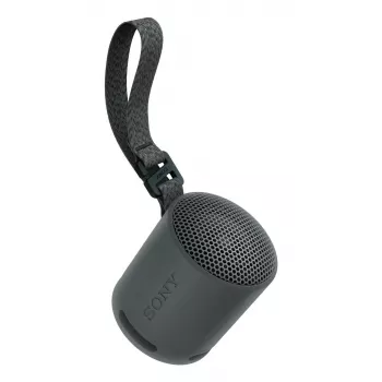 Sony SRS-XB100 – Belaidis Bluetooth garsiakalbis, IP67 atsparus vandeniui ir dulkėms, 16 val. baterija, juodas