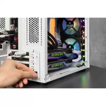 Korpusas Corsair Crystal 280X Micro ATX Baltas