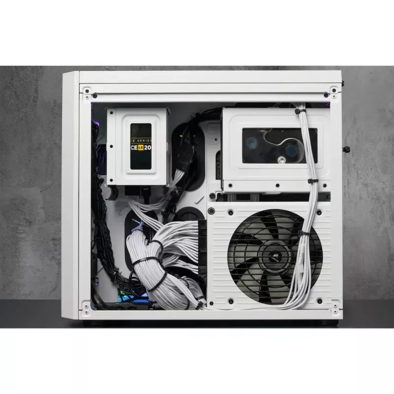 Korpusas Corsair Crystal 280X Micro ATX Baltas