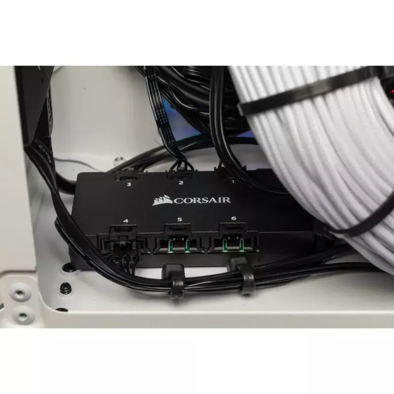 Korpusas Corsair Crystal 280X Micro ATX Baltas
