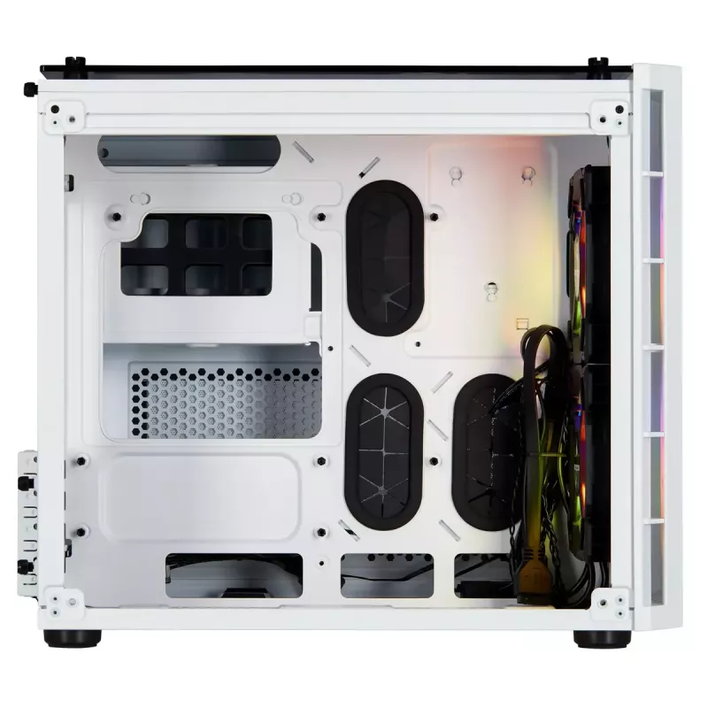 Korpusas Corsair Crystal 280X Micro ATX Baltas
