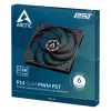 ARCTIC P14 Slim PWM PST slėgio optimizavimo 140 mm PWM ventiliatorius su integruotu Y kabeliu