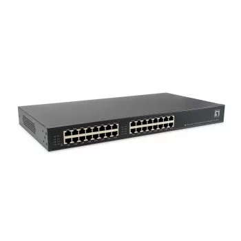LevelOne POH-1620 16 prievadų didelės galios PoE maitinimo šaltinis, 400W