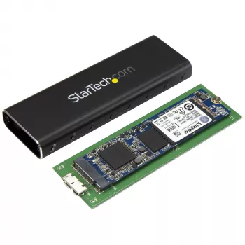 StarTech.com SM2NGFFMBU33 išorinis M.2 SATA SSD dėklas su USB 3.0 (5 Gbps) ir UASP palaikymu