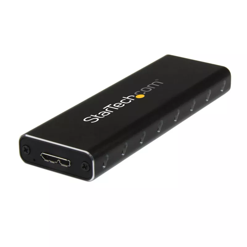 StarTech.com SM2NGFFMBU33 išorinis M.2 SATA SSD dėklas su USB 3.0 (5 Gbps) ir UASP palaikymu