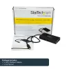 StarTech.com USB-C kelių prievadų adapteris – USB-C kelioninė dokavimo stotelė su 4K HDMI, 60 W galios perdavimu, GbE, 2 prievadų USB-A 3.0 šakotuvu – nešiojamas mini USB-C dokas nešiojamam kompiuteriui
